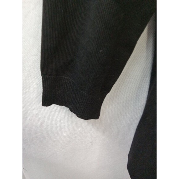 New York‎ & Company medium Black White 3/4 sleeve Boat Neck - Picture 7 of 11
